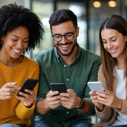 Cliente recebendo prêmio em campanha promocional